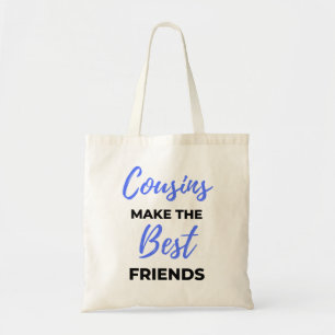 Cousins maken de beste vrienden 2 tote bag