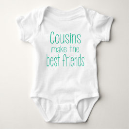 Cousins maken de beste vrienden Baby Romper
