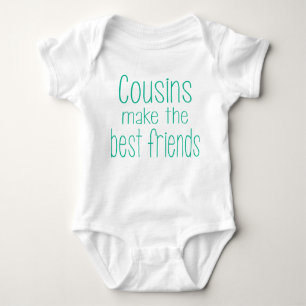 Cousins maken de beste vrienden Baby Romper