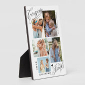 Cousins maken de beste vrienden fotocollage fotoplaat (Zijkant)