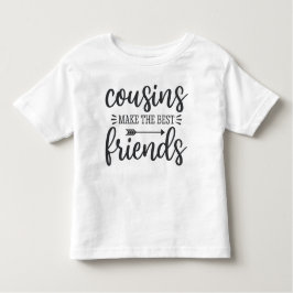Cousins maken de beste vrienden kinder shirts