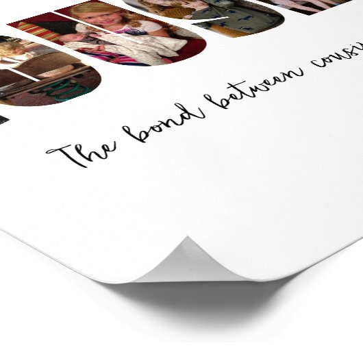 Cousins Photo Collage Poster (Hoek)