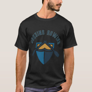 Cousins Roeiteam Crest Retro Sport Zomer T-shirt