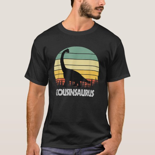Cousinsaurus Cousin Saurus Neef Dinosaur T-shirt (Voorkant)