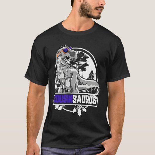Cousinsaurus rex Cousin Saurus Dinosaur T-shirt (Voorkant)