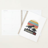 Cousinsaurus Rex Grappige Dinosaur Vintage T-shirt Planner (Display)