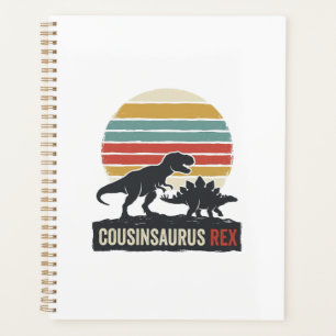 Cousinsaurus Rex Grappige Dinosaur Vintage T-shirt Planner