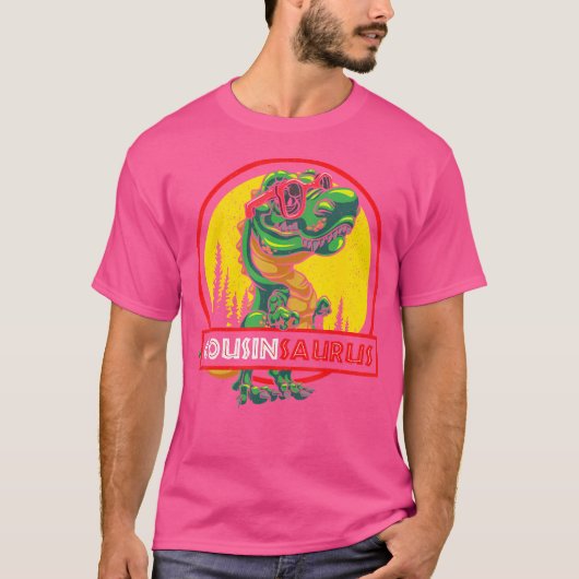 Cousinsaurus Shirt T Rex Counsin Saurus Dinosaur B (Voorkant)