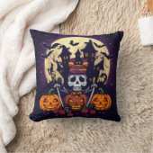 Coussin Décoratif d'Halloween - "Home Sweet Haunte Kussen (Deken)