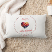 Coussin décoratif -  Heart 99% Charged Kussen (Deken)