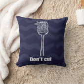 Coussin - Don't Cut - zelfgemaakt deco & Italië Kussen (Deken)