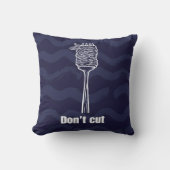 Coussin - Don't Cut - zelfgemaakt deco & Italië Kussen (Voorkant)
