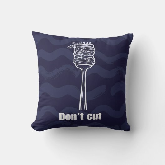 Coussin - Don't Cut - zelfgemaakt deco & Italië Kussen (Voorkant)