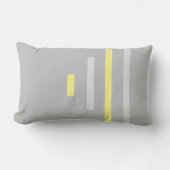 coussin gris-jaune kussen (Voorkant)