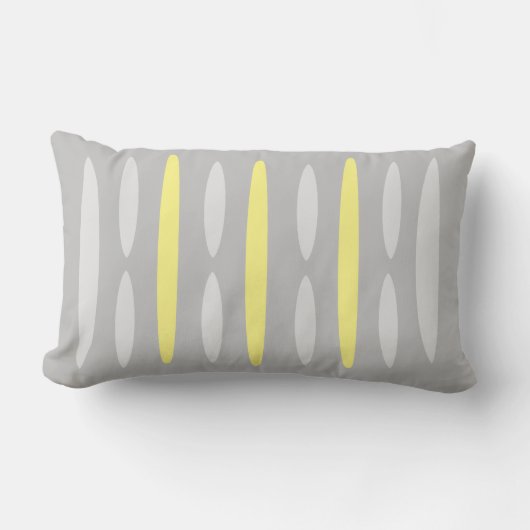 coussin gris-jaune kussen (Voorkant)