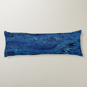 Coussin Long - Fresh Flip: The Green‑Blue Mood Cus Lichaamskussen (Achterkant)