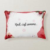 Coussin Noel c'est comme Accent Kussen (Voorkant)