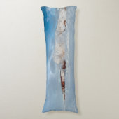 Coussin photofalaises et mer de glaces lichaamskussen (Voorkant Verticaal)