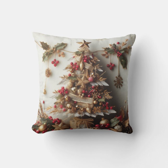 Coussin Rectangle Merry Christmas for all Kussen (Voorkant)