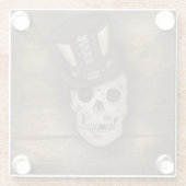 Coussin Steampunk Glazen Onderzetter (Achterkant)