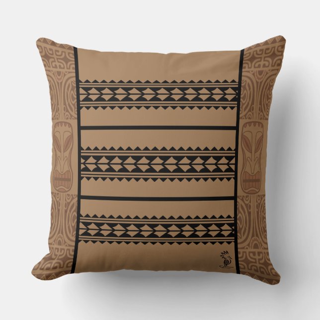 Coussin Tribal Ethnic Kussen (Voorkant)