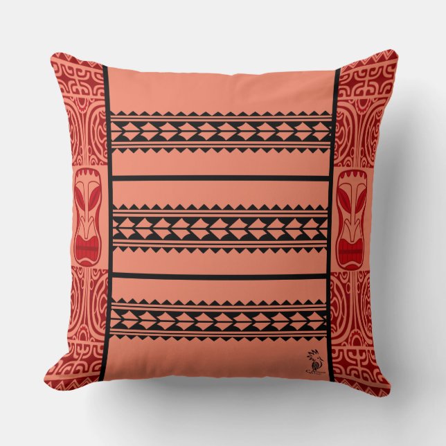 Coussin Tribal Ethnic Kussen (Voorkant)