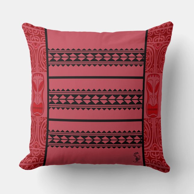 Coussin Tribal Ethnic Kussen (Voorkant)