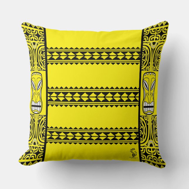 Coussin Tribal Ethnic Kussen (Voorkant)