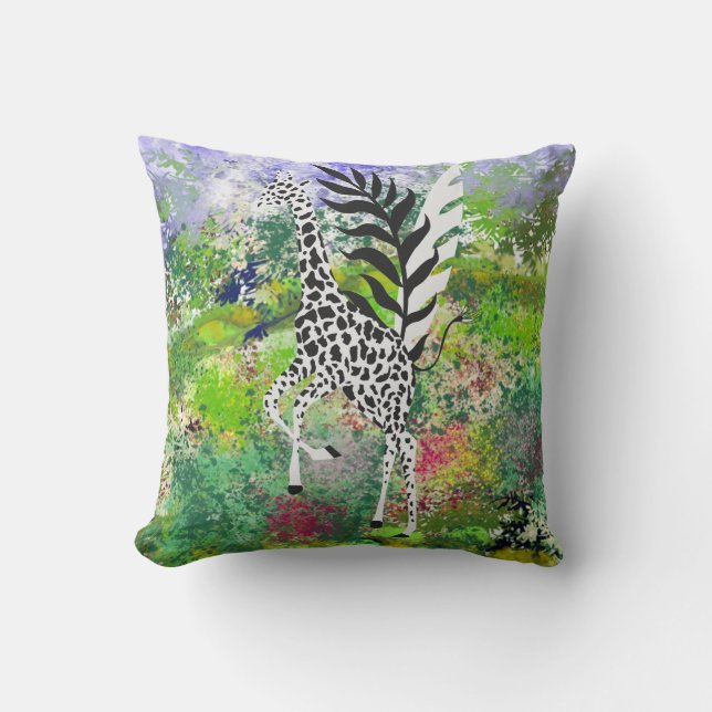 Coussin Wildlife Friendship - Giraffe  Kussen (Voorkant)
