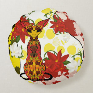 Coussins Ronds Chamalion Rond Kussen