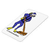 cousteaudisch magneet (Linkerzijde)