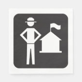 Cout Leader Paper Napkins Servet (Voorkant)