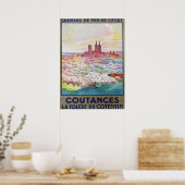 COUTANCES POSTER (Keuken)