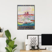 COUTANCES POSTER (Thuiskantoor)