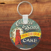 Couttie & Son's Madeira Cake Dundee  Label Sleutelhanger (Voorkant)
