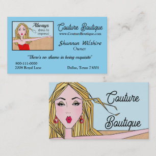 Couture Boetiek Visitekaartje
