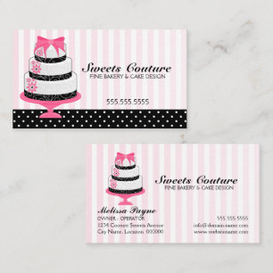 Couture Cakes Bakery Maatwerk Visitekaartje