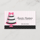 Couture Cakes Bakery Maatwerk Visitekaartje (Voorkant)