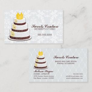 Couture Cakes Bakkerij Maatwerk Visitekaartje