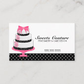 Couture Cakes Bakkerij Maatwerk Visitekaartje (Voorkant)