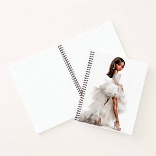 Couture Cloud Spiral Notebook Notitieboek (Binnen)