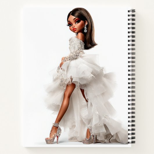 Couture Cloud Spiral Notebook Notitieboek (Achterkant)