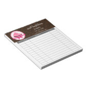 Couture Cupcake Bakrecepten Notitieblok (Schuin)