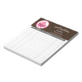 Couture Cupcake Bakrecepten Notitieblok (Linkerzijde)
