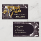  couture dressmaker visitekaartjes (Voorkant / Achterkant)