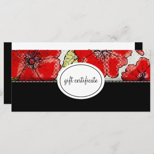 Couture Floral Boutique Style Cadeaus (Voorkant / Achterkant)