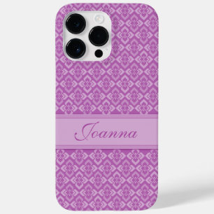 Couture geïnspireerde naam paars Case-Mate iPhone case