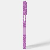 Couture geïnspireerde naam paars Case-Mate iPhone case (Achterkant / Rechts)