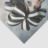 Couture Inspired Fashion Portrait EV1L Decoupage Tissuepapier (Detail)