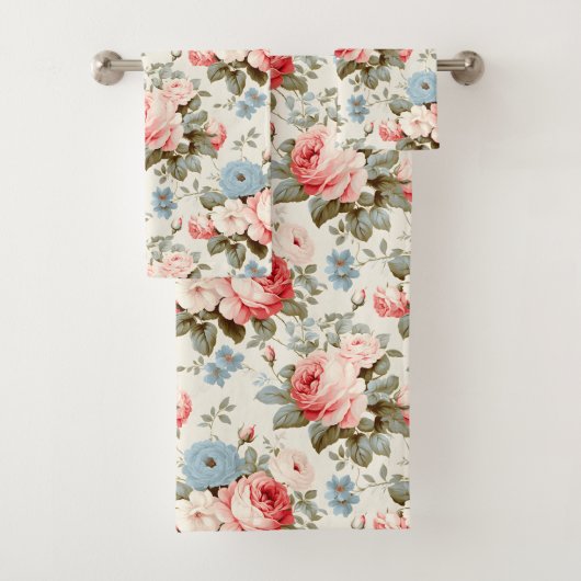 Couture Roos ontwerp Bad Handdoek (Insitu)